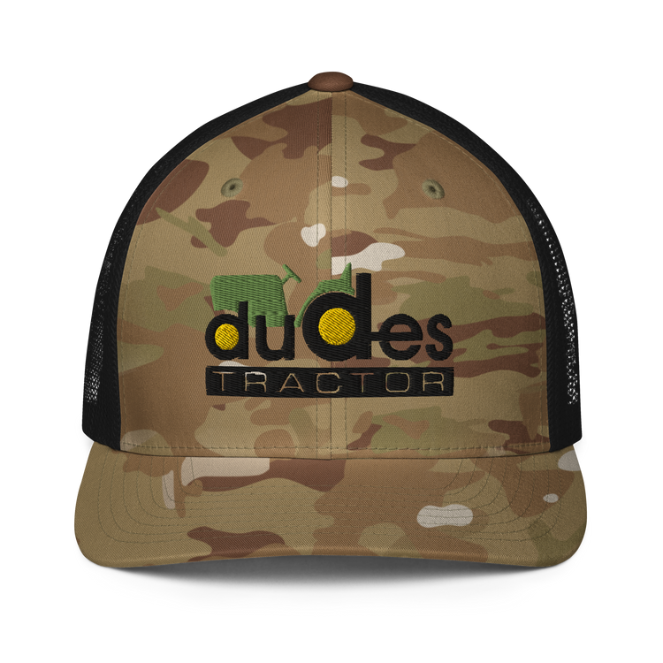 Dude's Tractor - Closed-back trucker cap