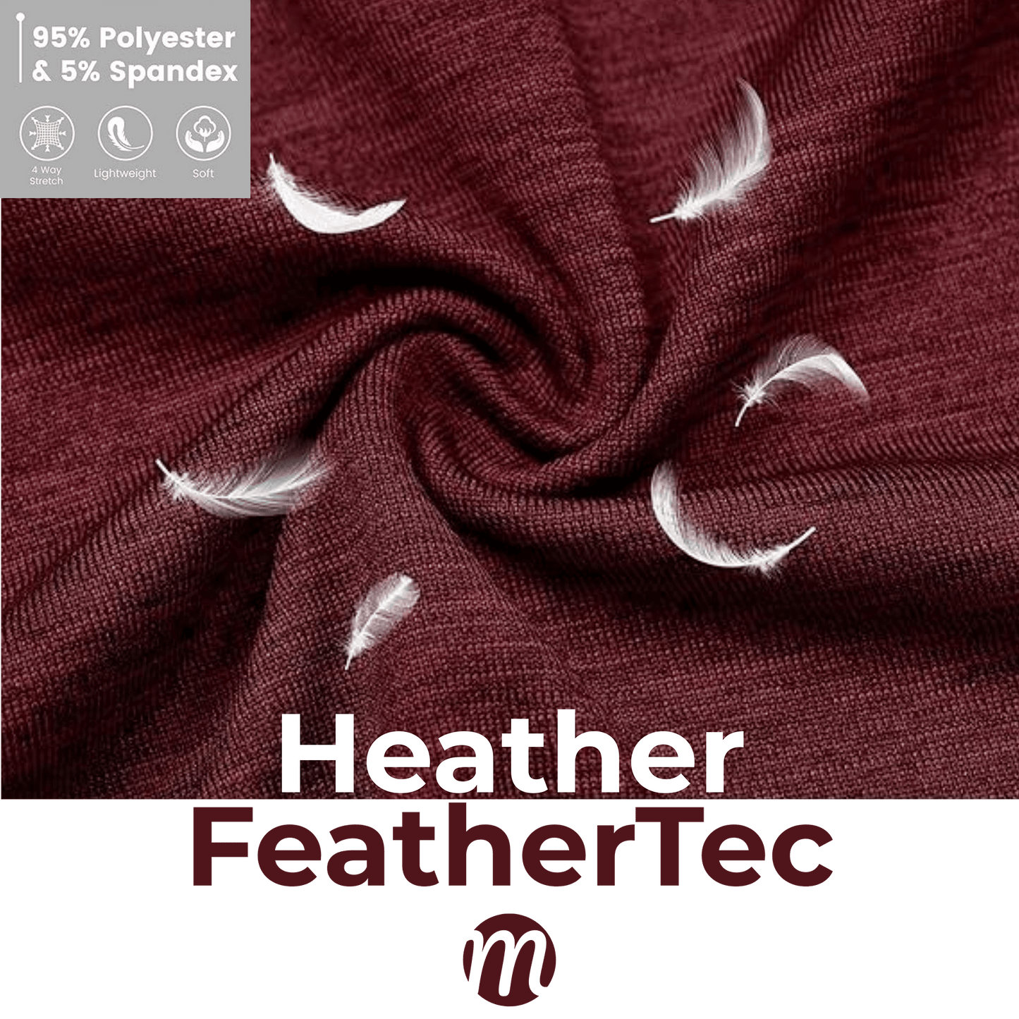 Mulli Heather FeatherTec Polo – Performance Edition - Mulli USA