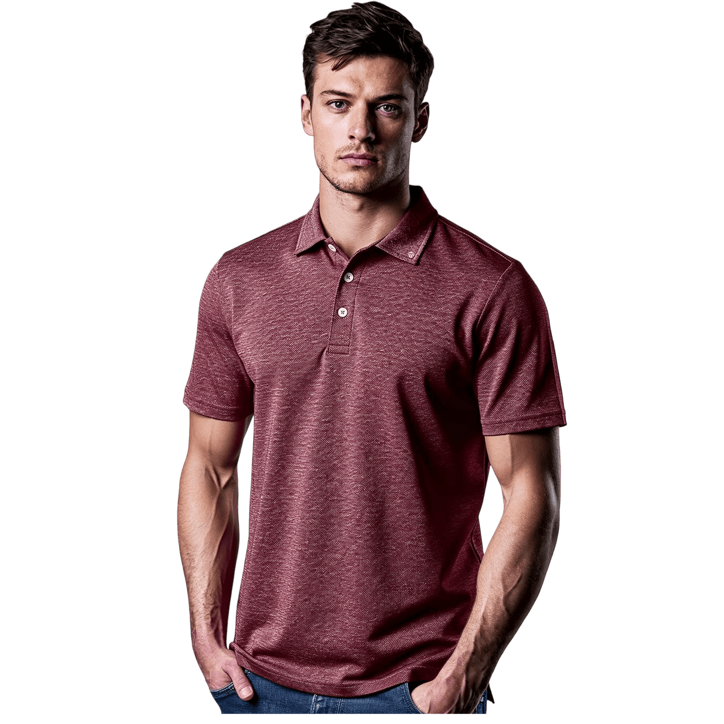 Mulli Heather FeatherTec Polo – Performance Edition - Mulli USA