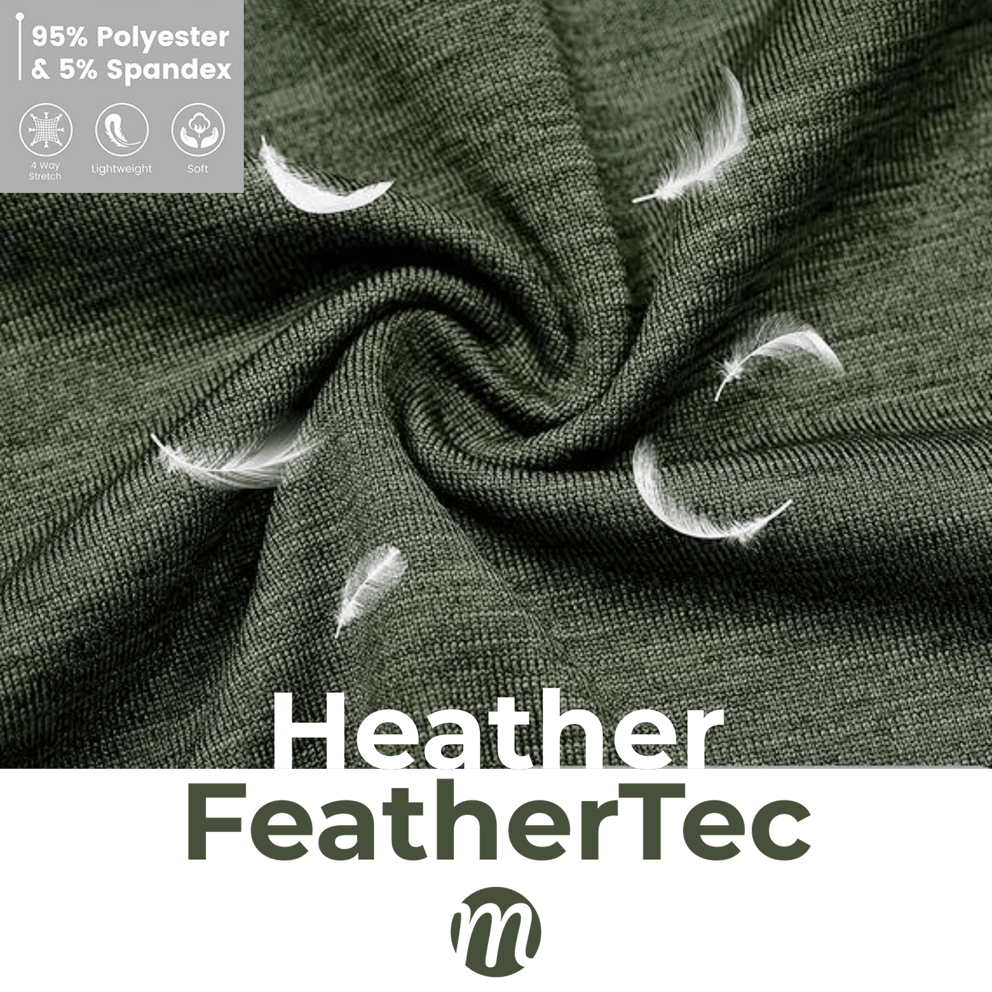Mulli Heather FeatherTec Polo – Performance Edition - Mulli USA