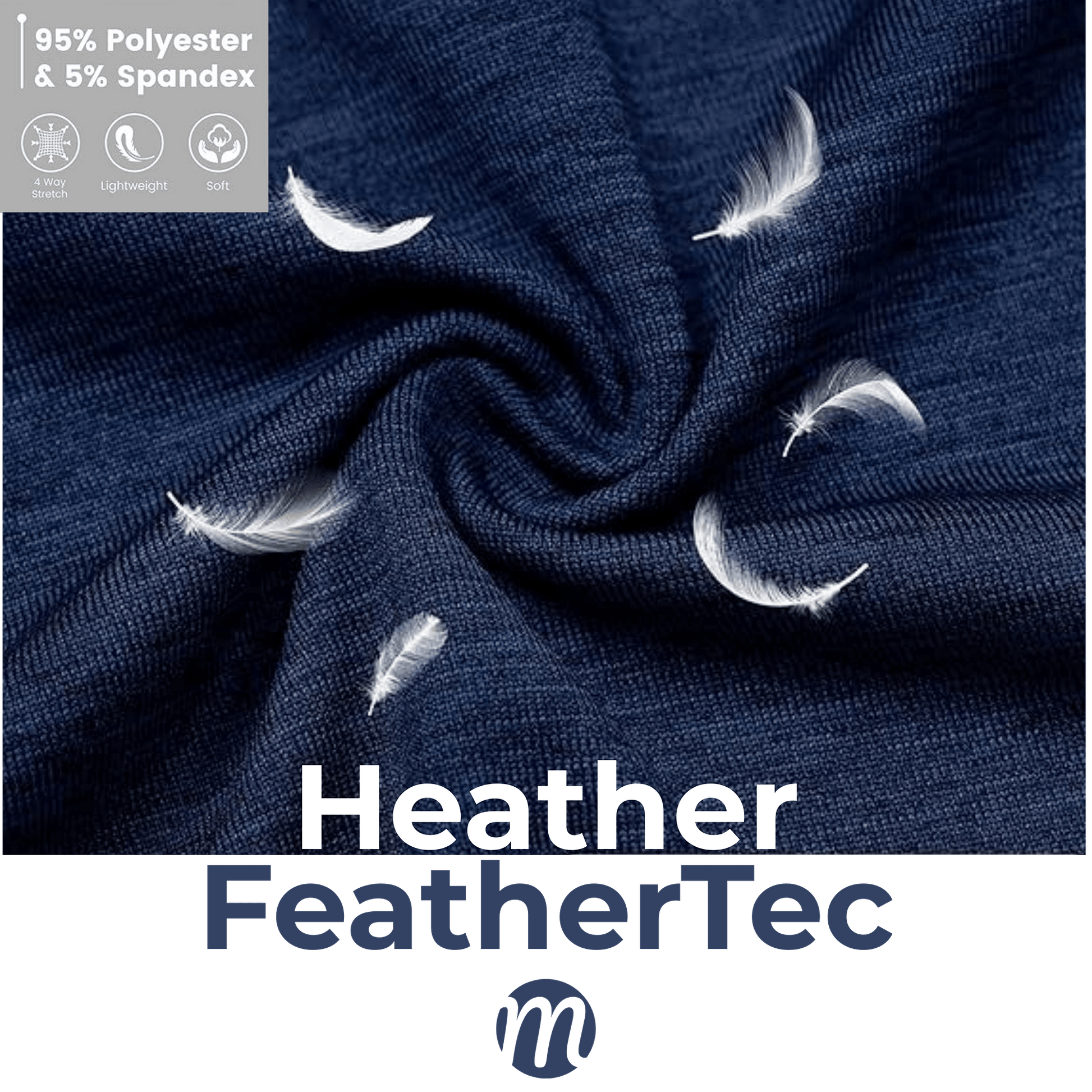 Mulli Heather FeatherTec Polo – Performance Edition - Mulli USA