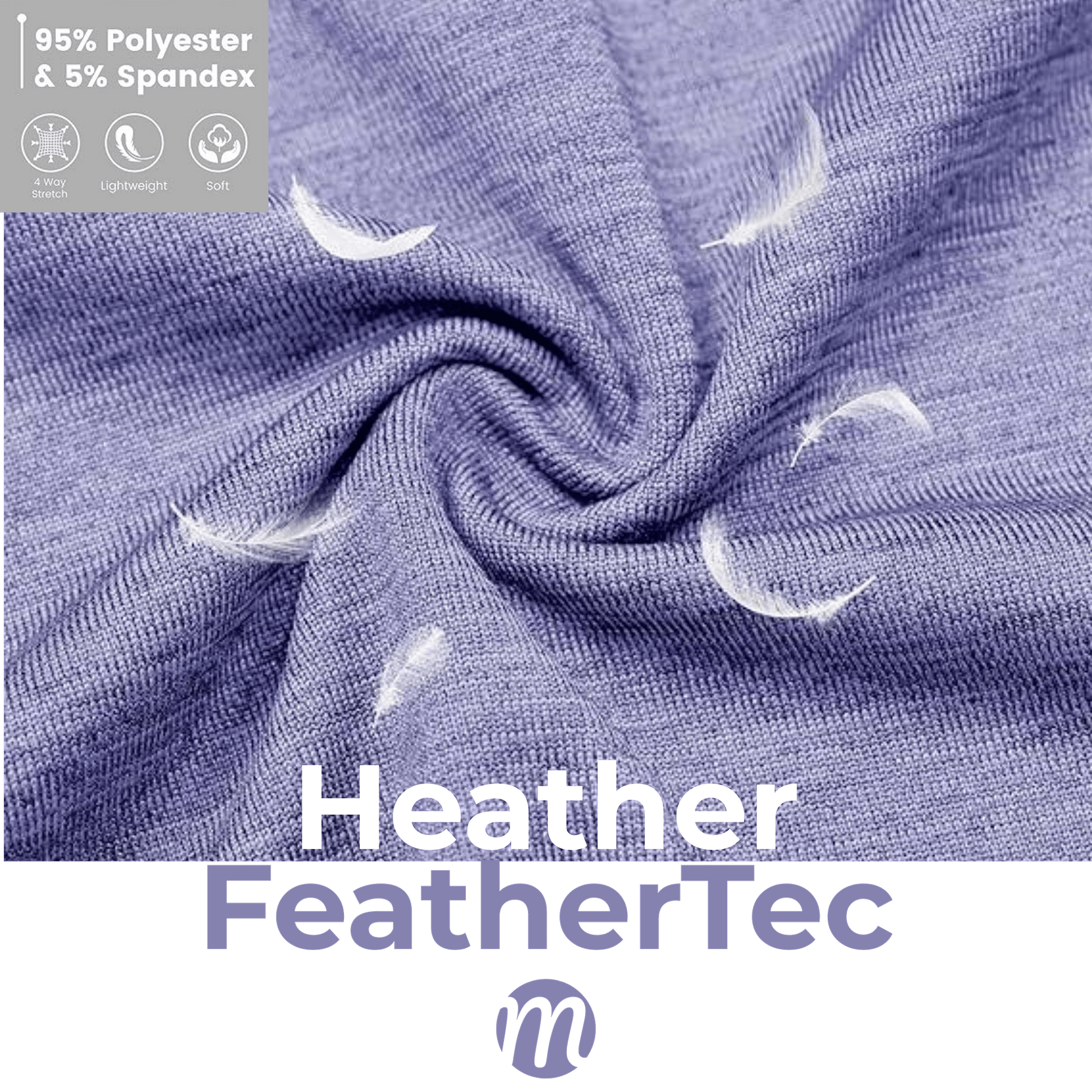 Mulli Heather FeatherTec Polo – Performance Edition - Mulli USA