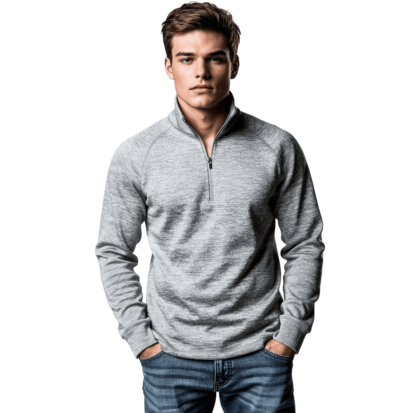 Mulli HeatherFlexTec™ Quarter Zip Pullover - Mulli USA