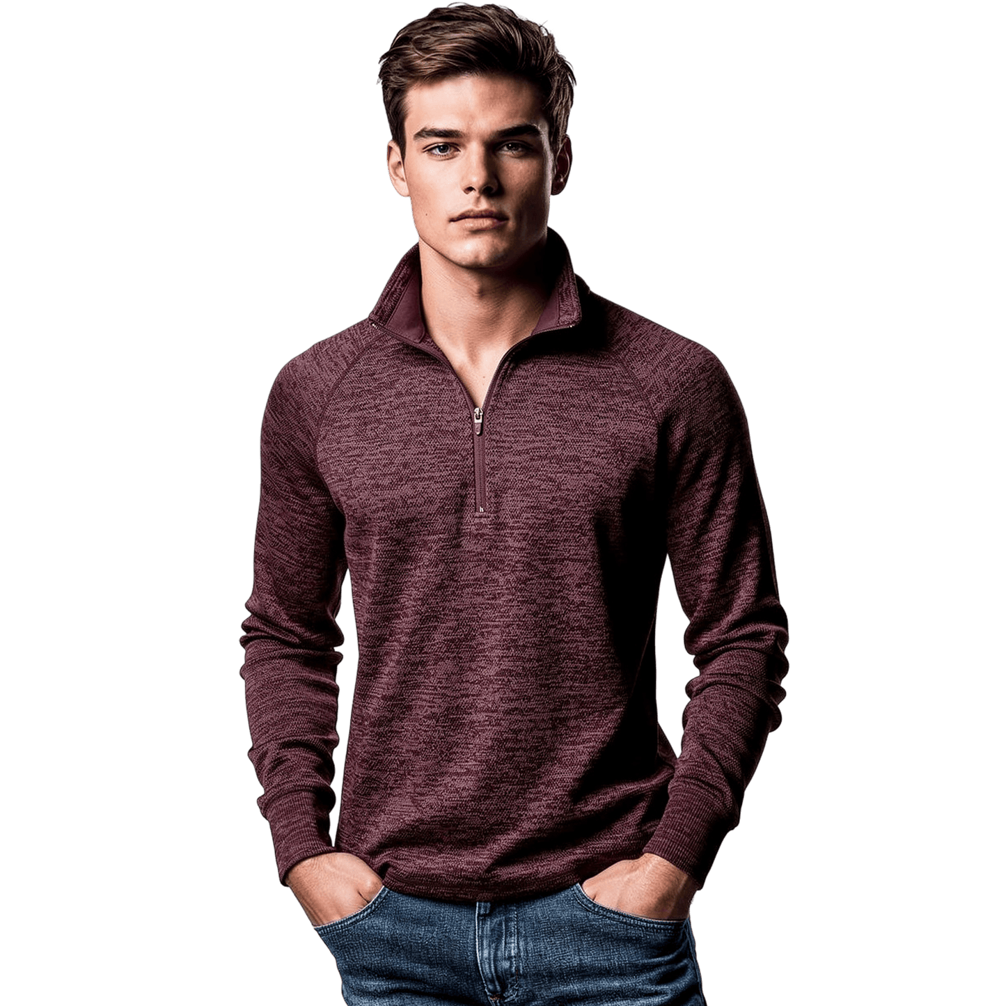 Mulli HeatherFlexTec™ Quarter Zip Pullover - Mulli USA