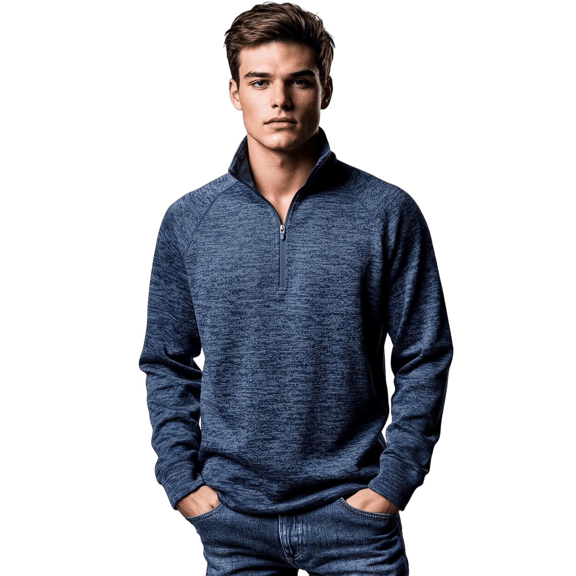 Mulli HeatherFlexTec™ Quarter Zip Pullover - Mulli USA