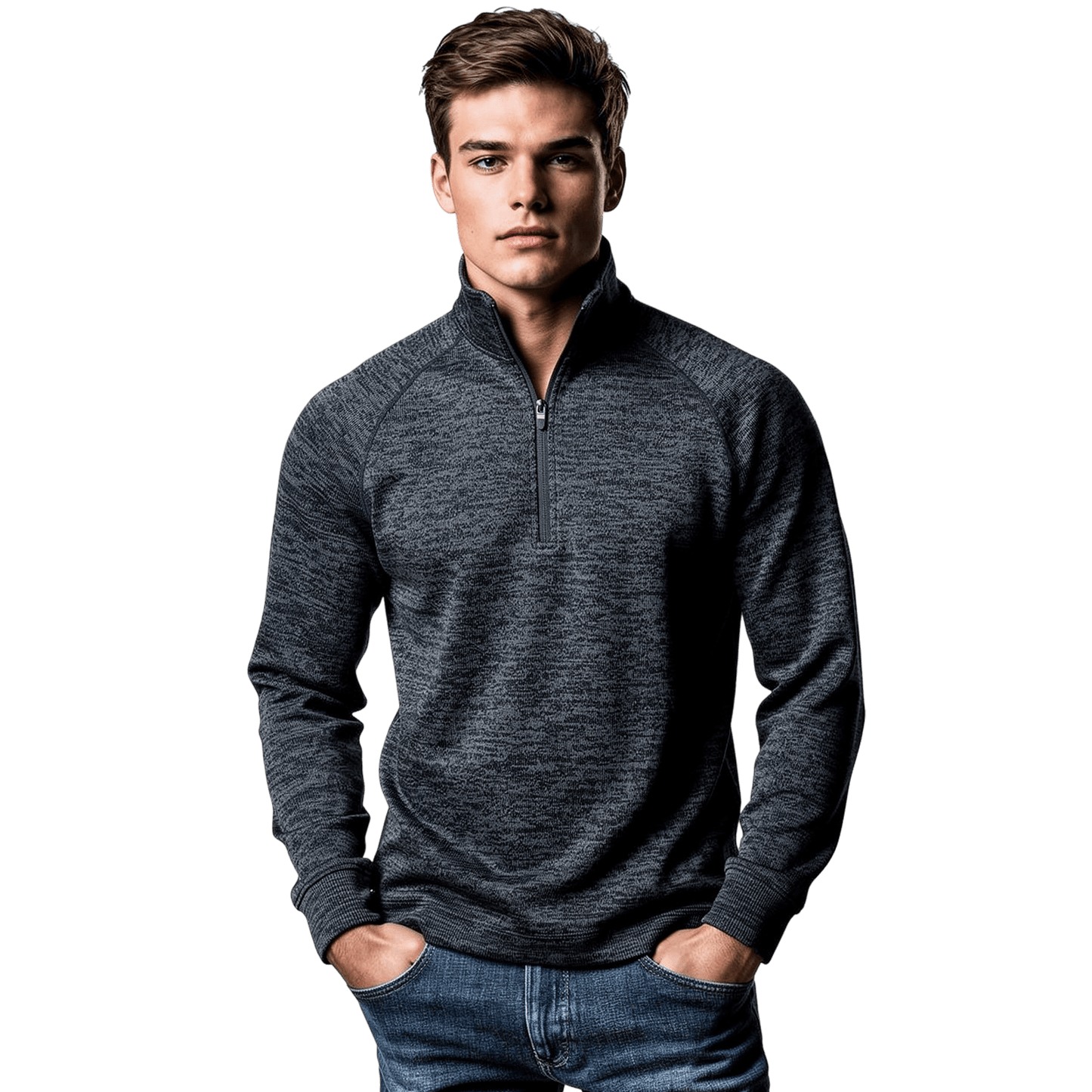 Mulli HeatherFlexTec™ Quarter Zip Pullover - Mulli USA
