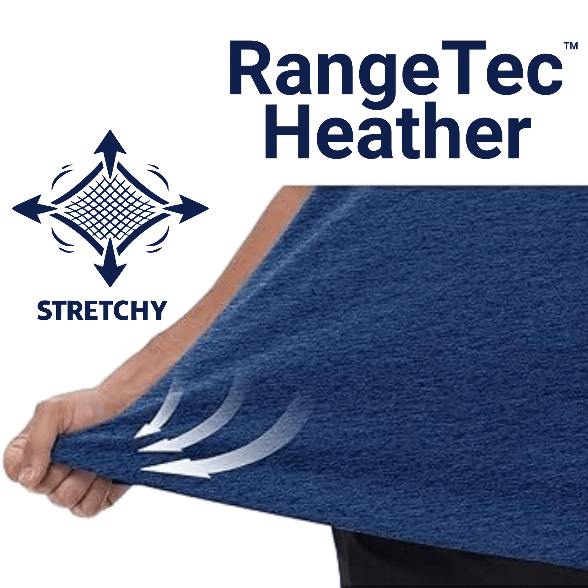 Mulli RangeTec™ Heather Performance Tee - Mulli USA