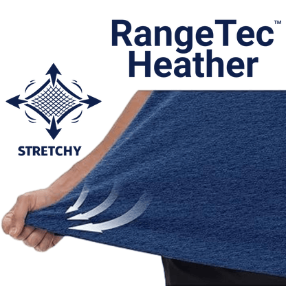Mulli RangeTec™ Heather Performance Tee - Mulli USA