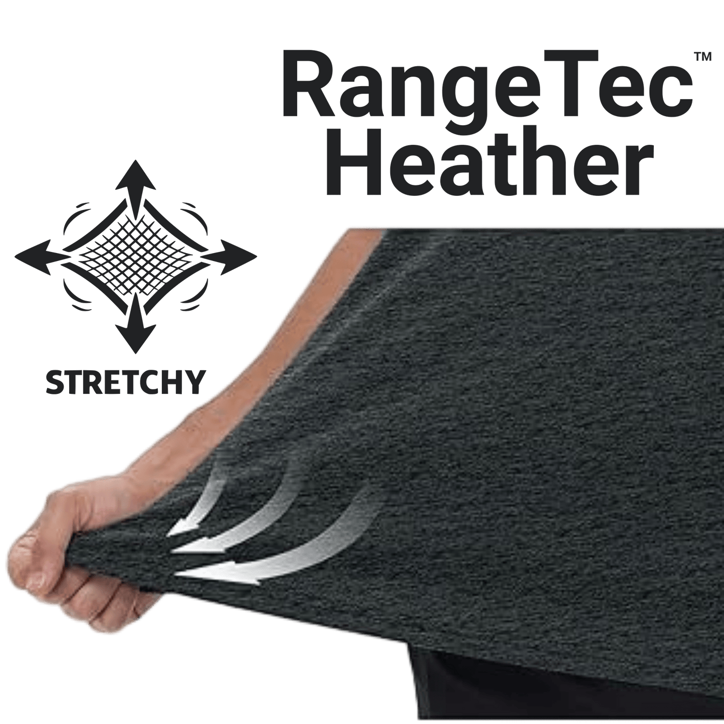 Mulli RangeTec™ Heather Performance Tee - Mulli USA