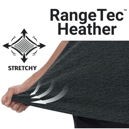 Mulli RangeTec™ Heather Performance Tee - Mulli USA