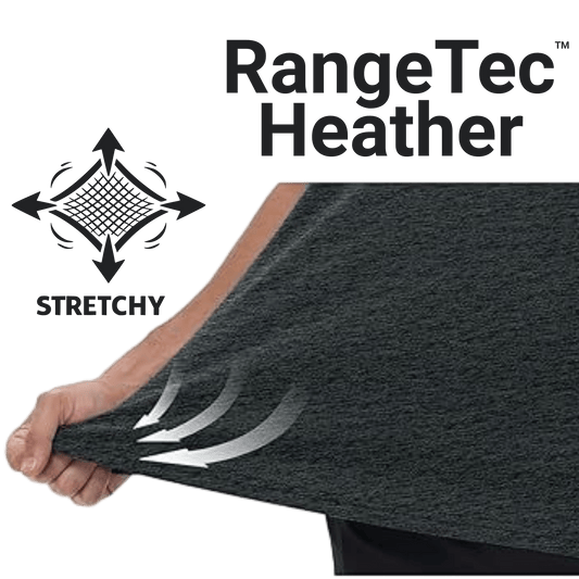 Mulli RangeTec™ Heather Performance Tee - Mulli USA