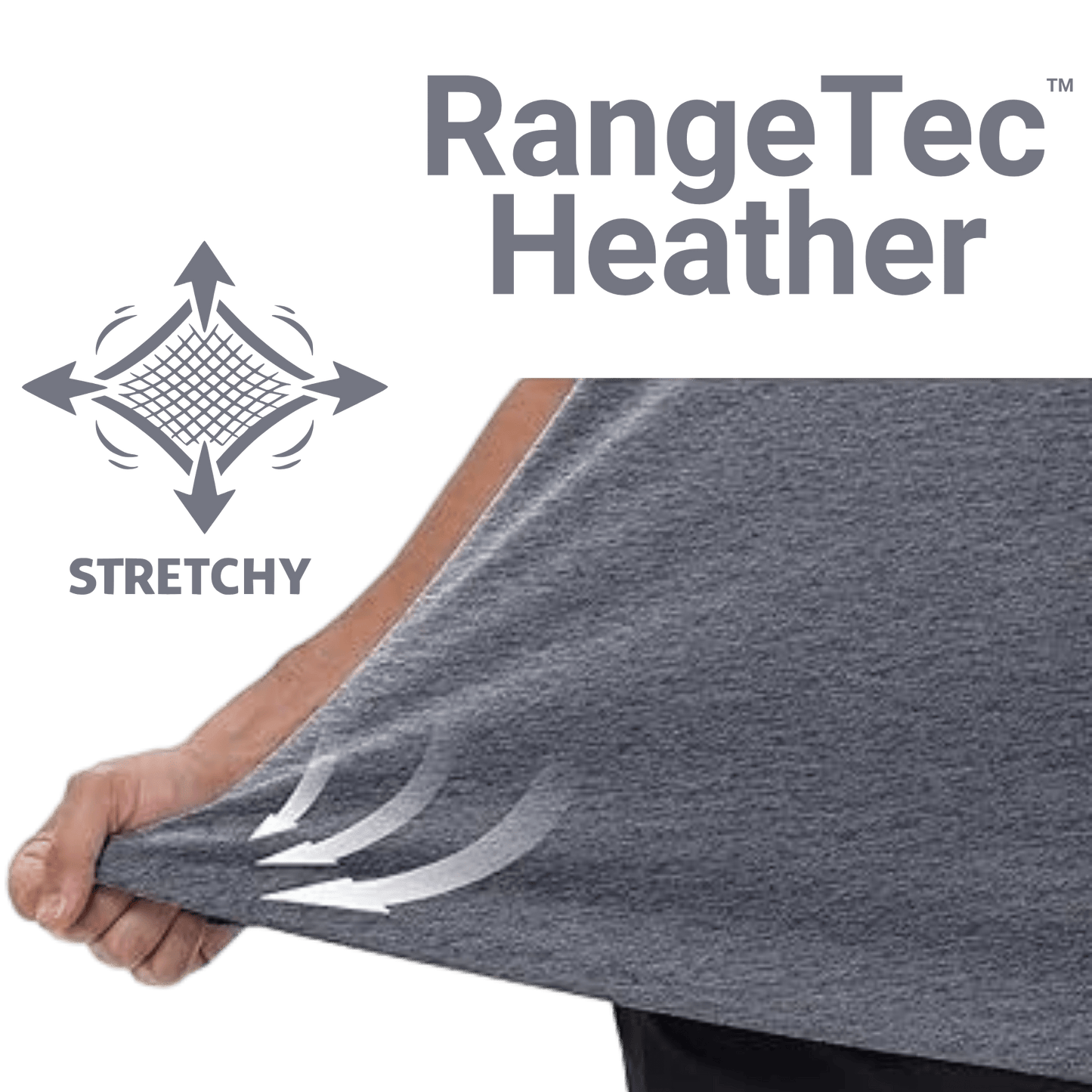 Mulli RangeTec™ Heather Performance Tee - Mulli USA