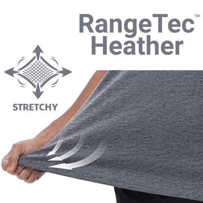 Mulli RangeTec™ Heather Performance Tee - Mulli USA