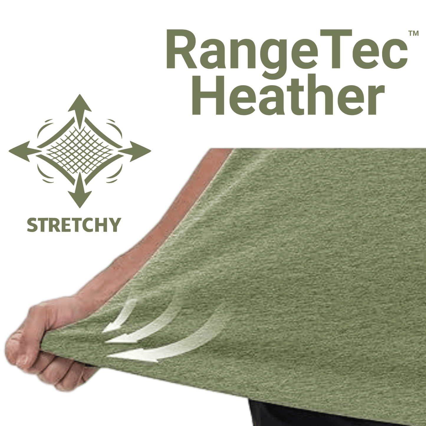 Mulli RangeTec™ Heather Performance Tee - Mulli USA