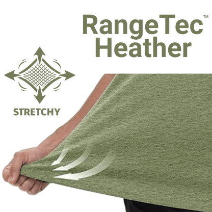 Mulli RangeTec™ Heather Performance Tee - Mulli USA