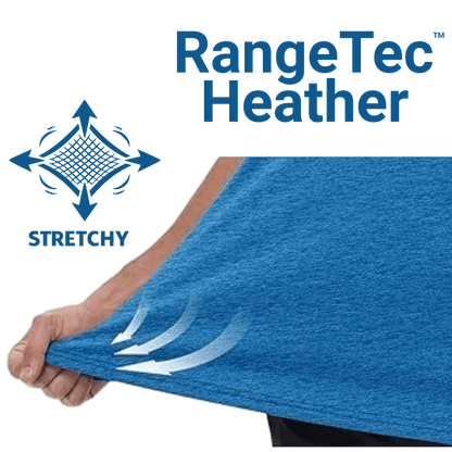 Mulli RangeTec™ Heather Performance Tee - Mulli USA