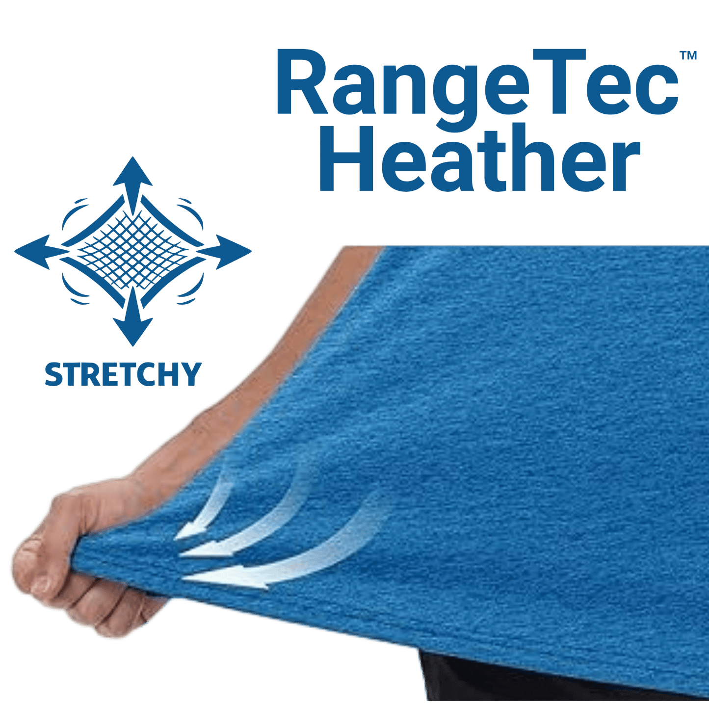 Mulli RangeTec™ Heather Performance Tee - Mulli USA