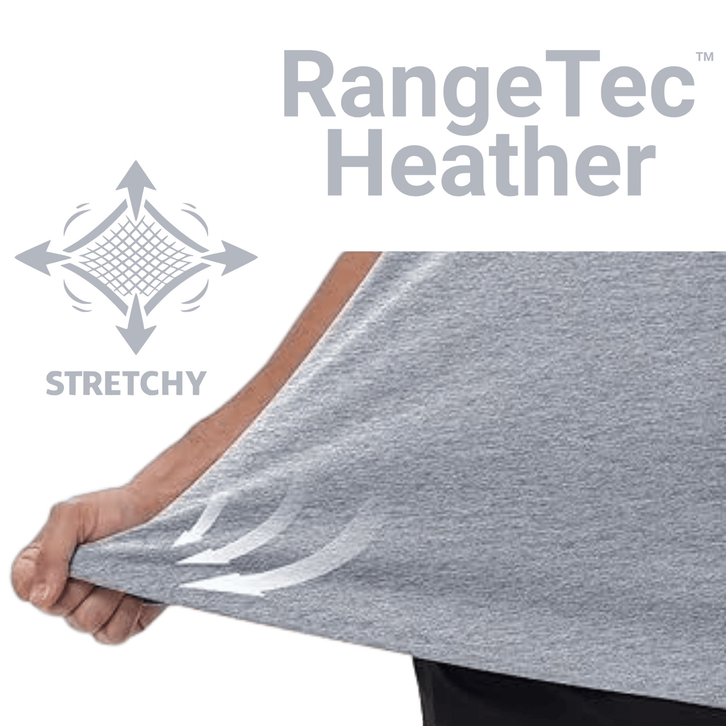 Mulli RangeTec™ Heather Performance Tee - Mulli USA