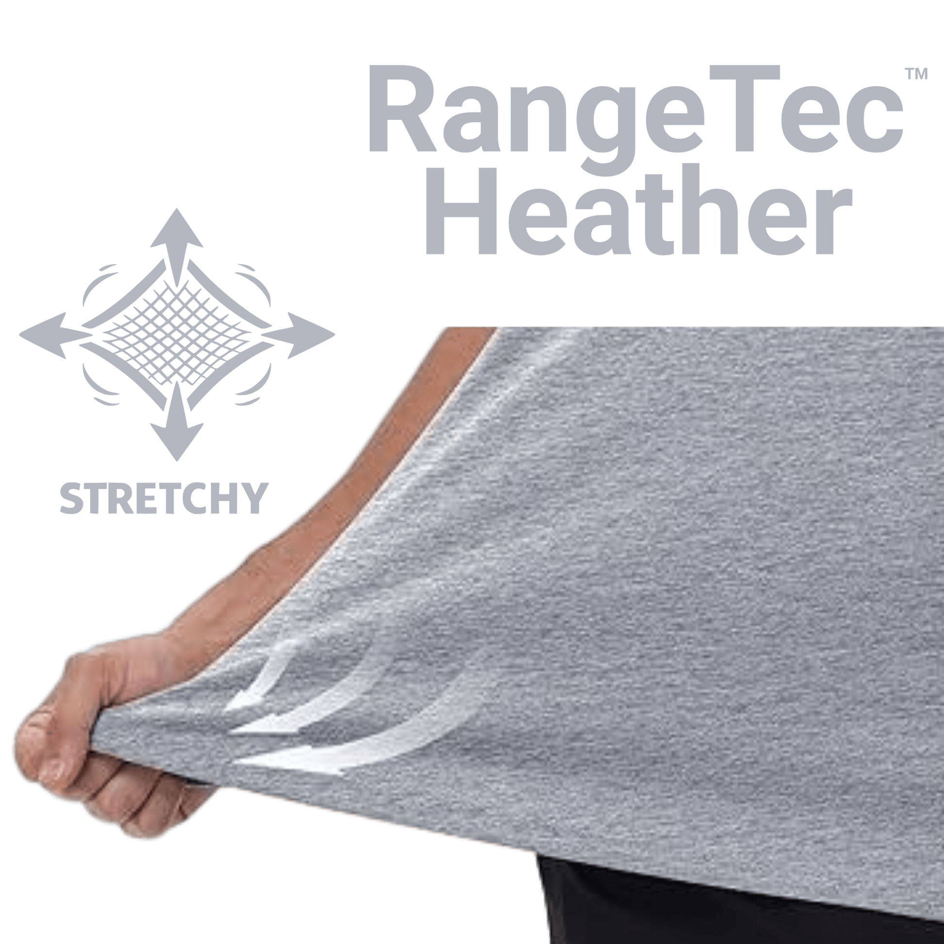 Mulli RangeTec™ Heather Performance Tee - Mulli USA