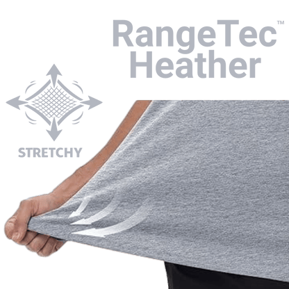 Mulli RangeTec™ Heather Performance Tee - Mulli USA