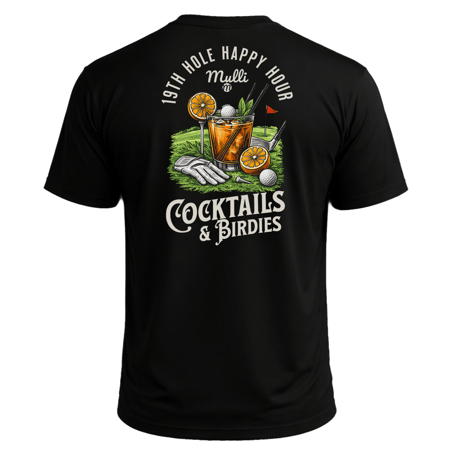 Mulli ShieldTec™ Golf Tee – Cocktails & Birdies - Mulli USA