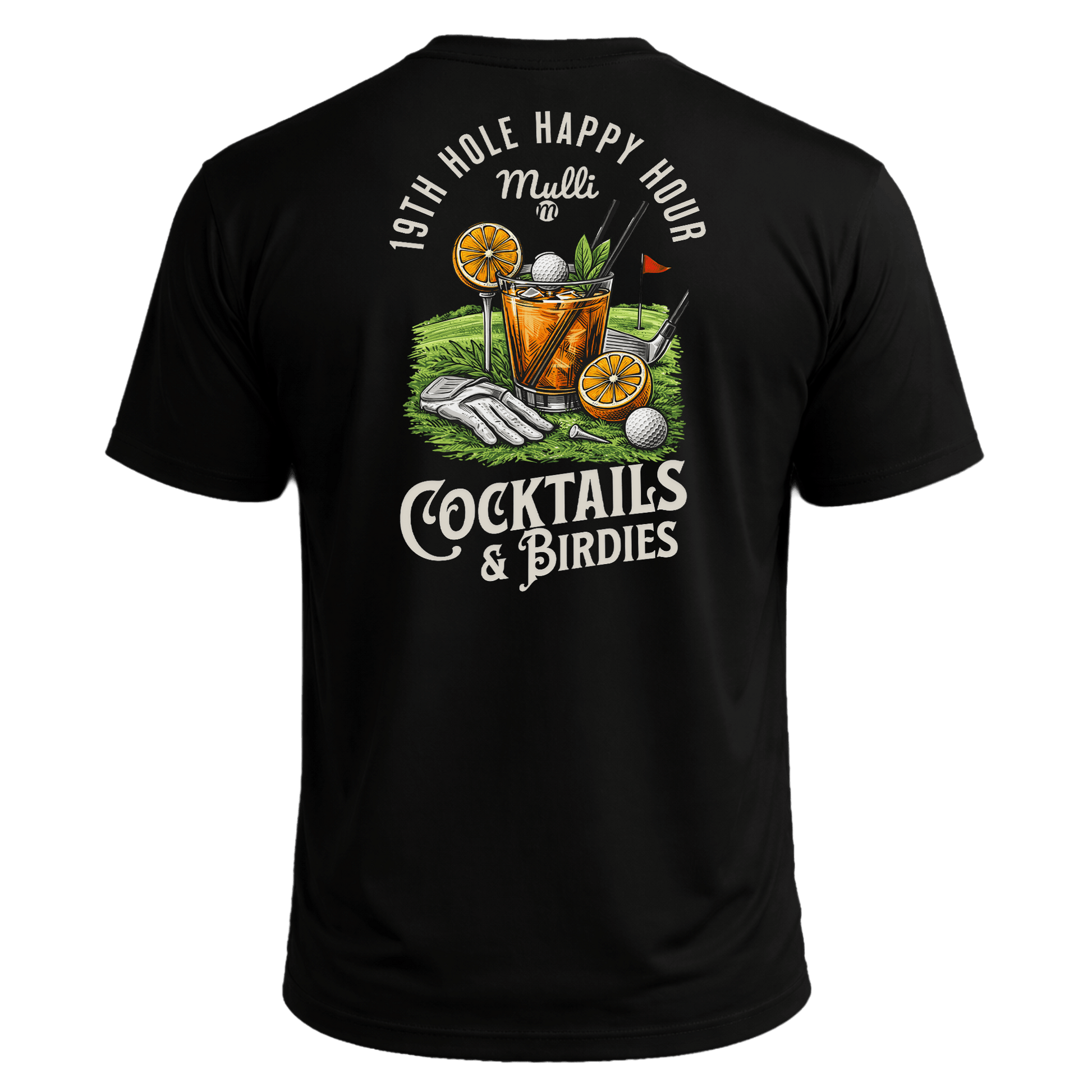 Mulli ShieldTec™ Golf Tee – Cocktails & Birdies - Mulli USA