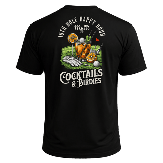 Mulli ShieldTec™ Golf Tee – Cocktails & Birdies - Mulli USA