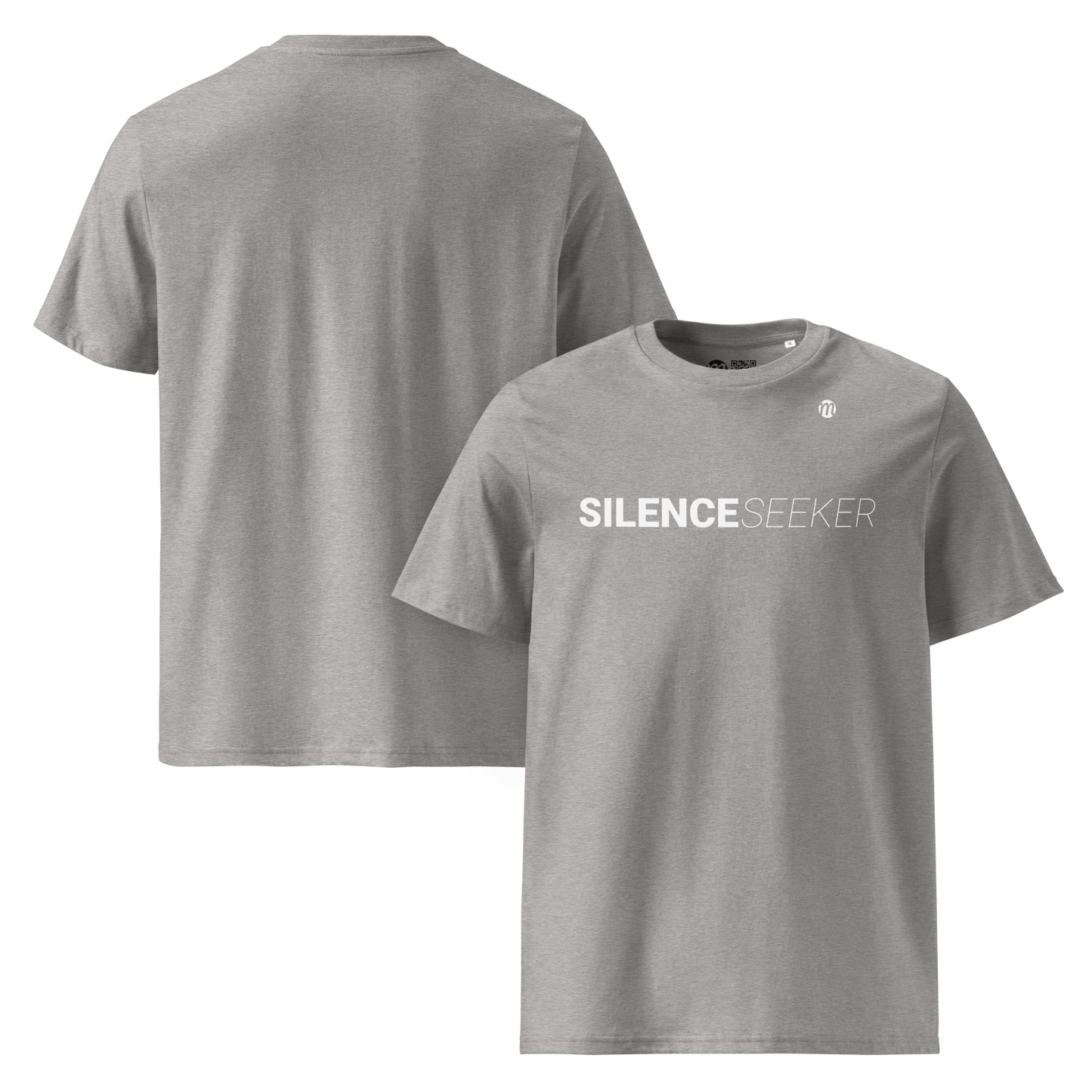 Silence Seeker - cotton t-shirt - Mulli USA
