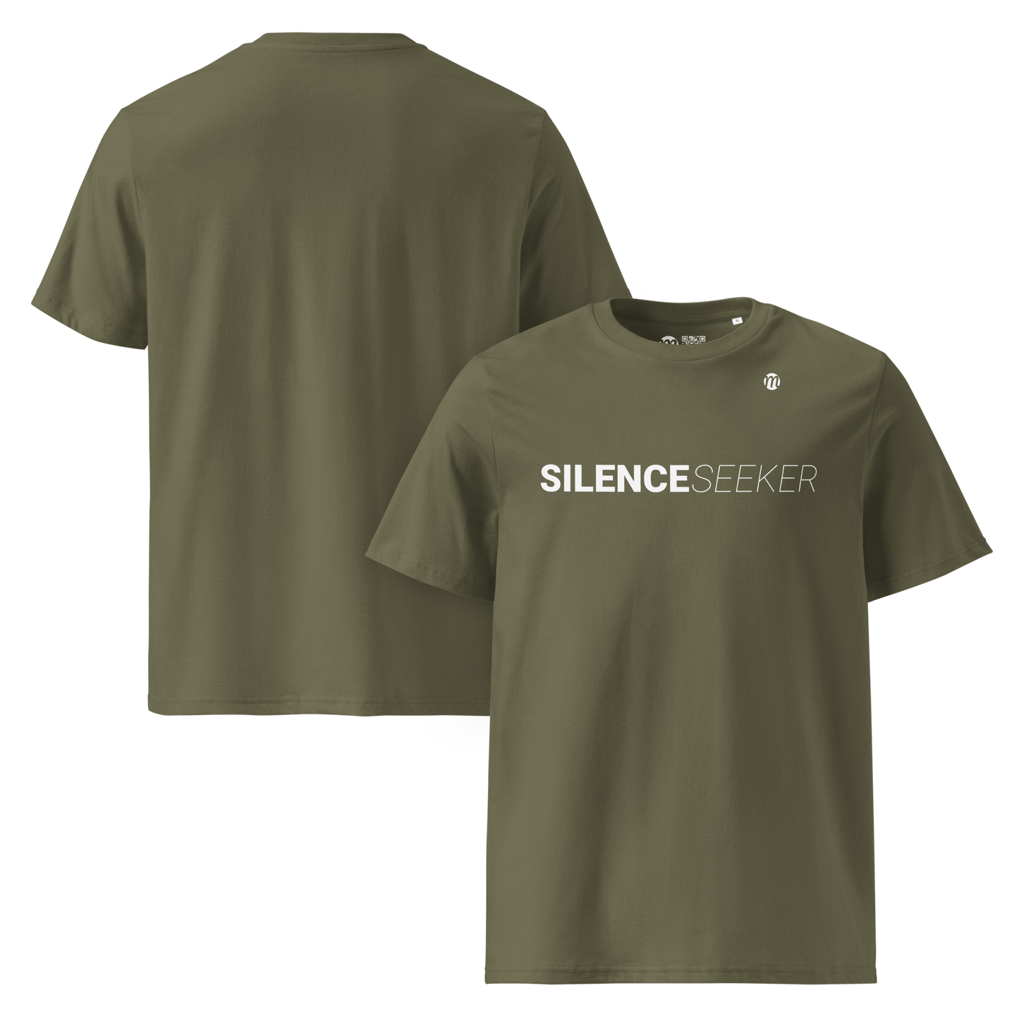 Silence Seeker - cotton t-shirt - Mulli USA