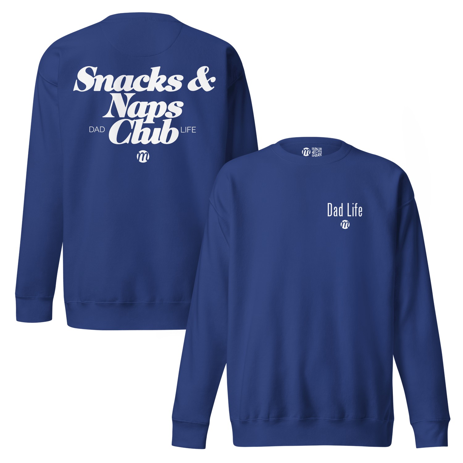 The Snacks & Naps Club - Premium Sweatshirt - Mulli USA