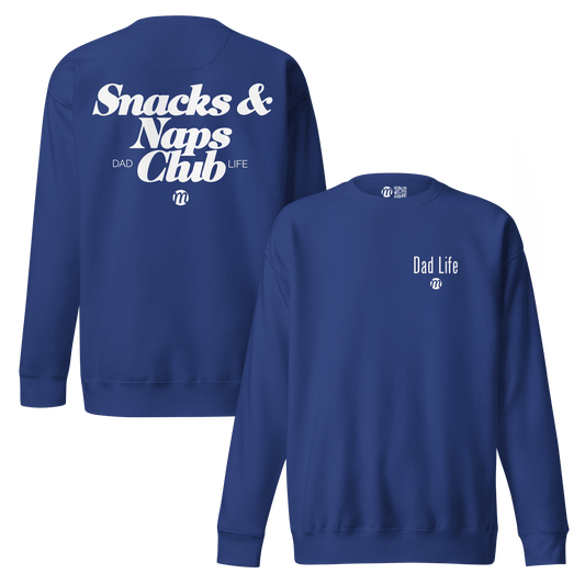 The Snacks & Naps Club - Premium Sweatshirt - Mulli USA