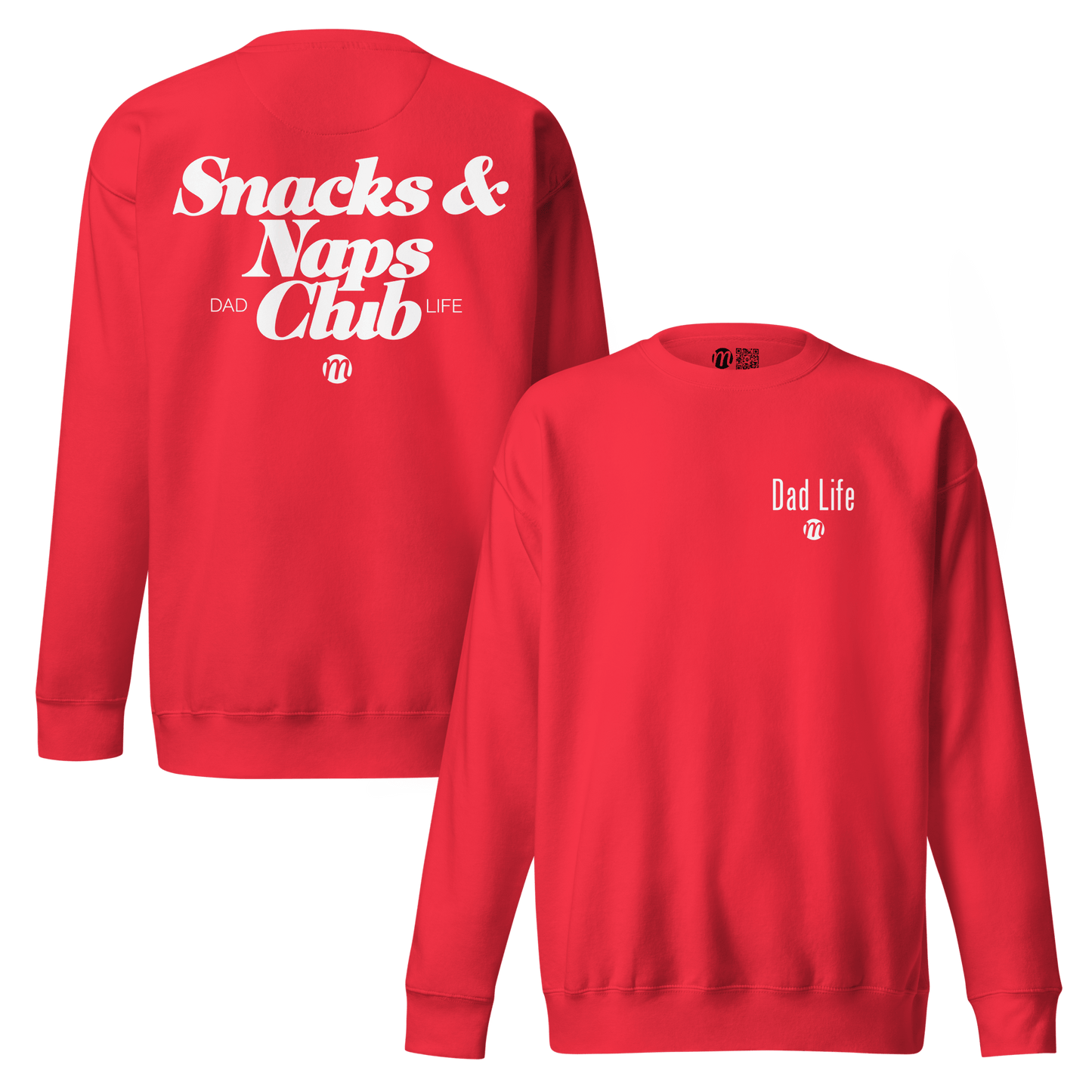 The Snacks & Naps Club - Premium Sweatshirt - Mulli USA