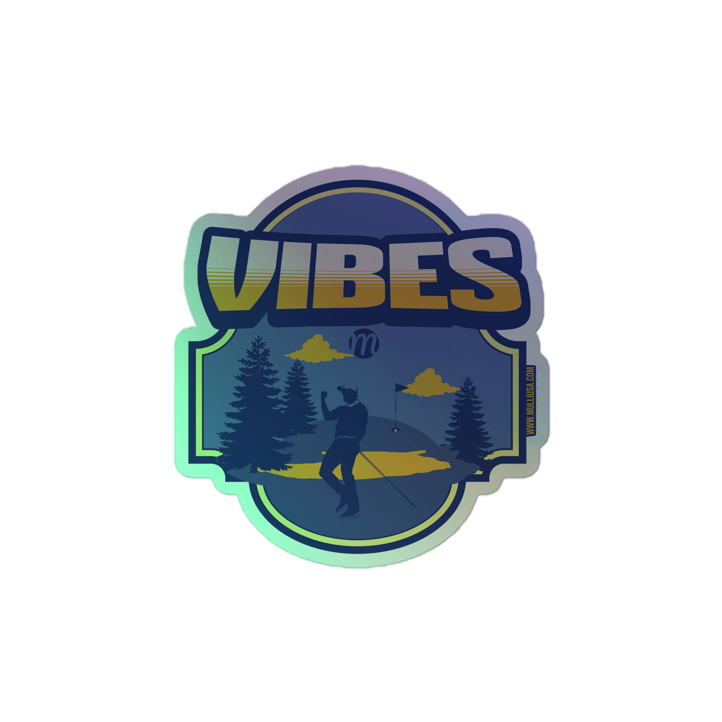 Vibes - Holographic stickers - Mulli USA