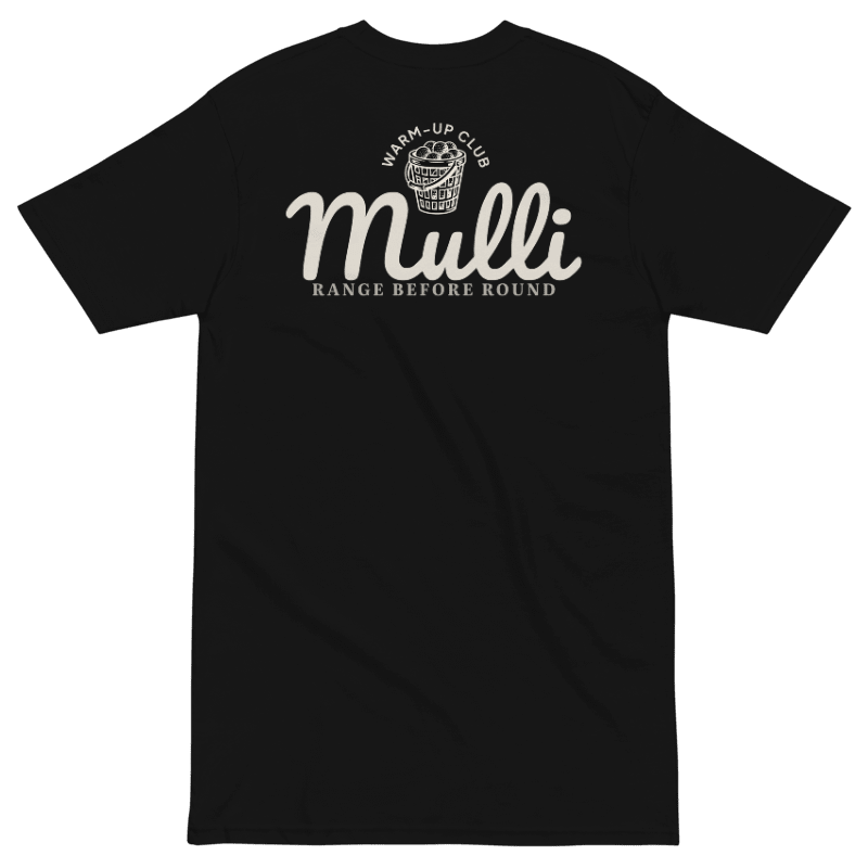 Warm - Up Club Performance Tee – Range Before Round - Mulli USA