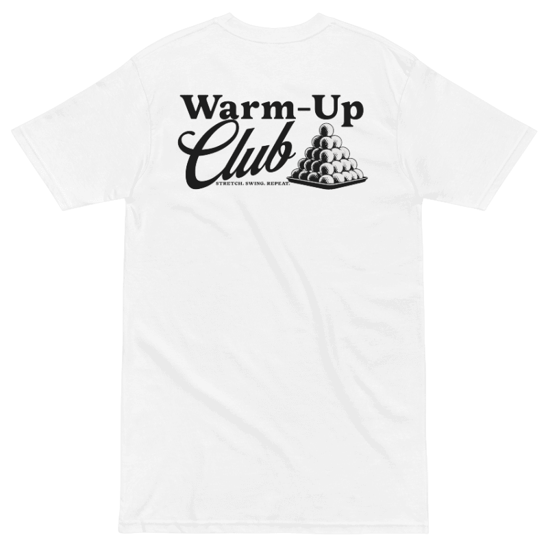 Warm - Up Club Performance Tee – Stretch. Swing. Repeat. - Mulli USA