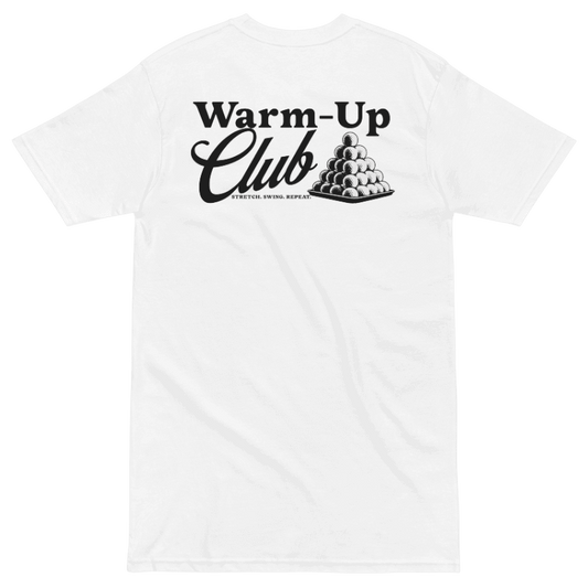 Warm - Up Club Performance Tee – Stretch. Swing. Repeat. - Mulli USA