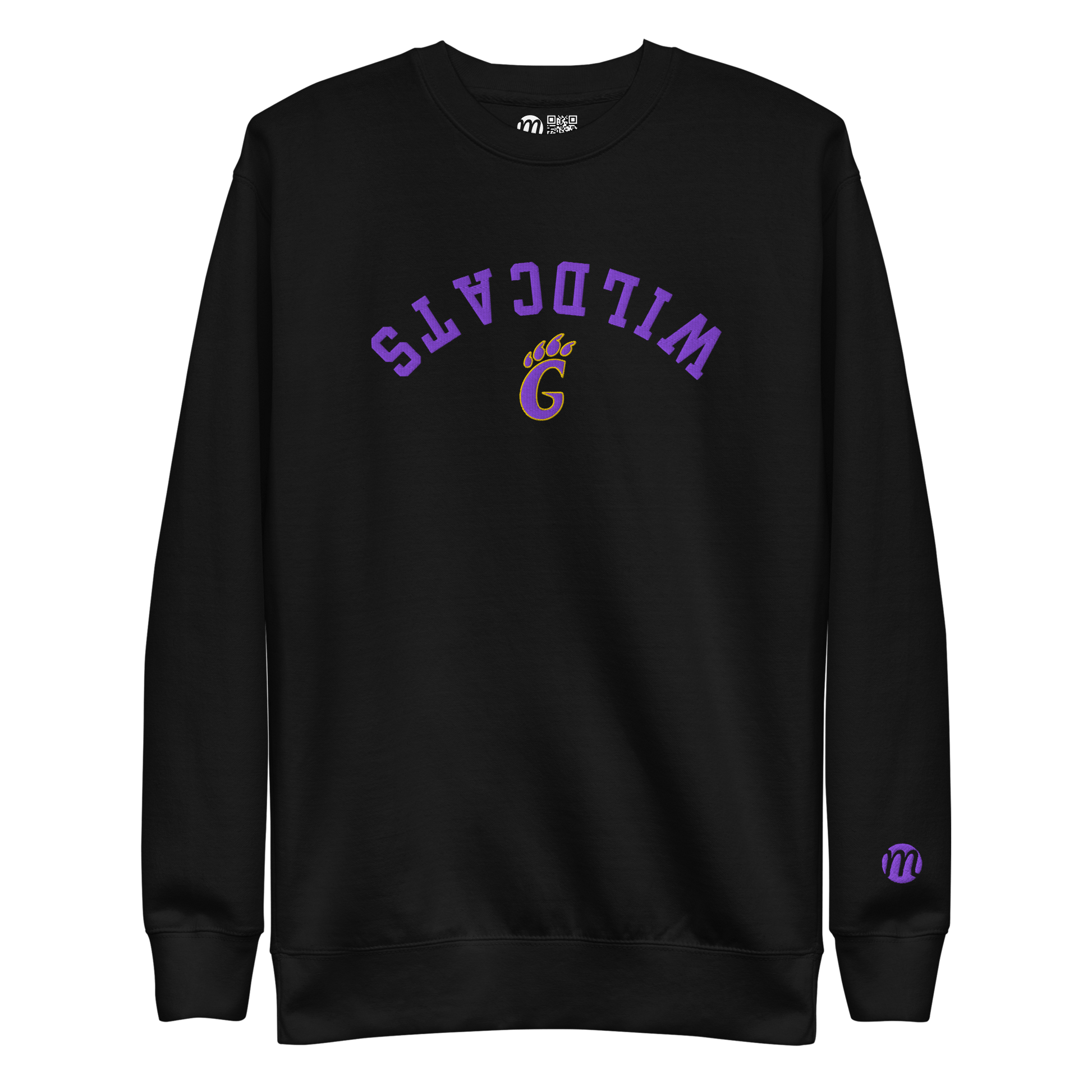 WILDCATS (Flipped) Embroidery Sweatshirt - Mulli USA