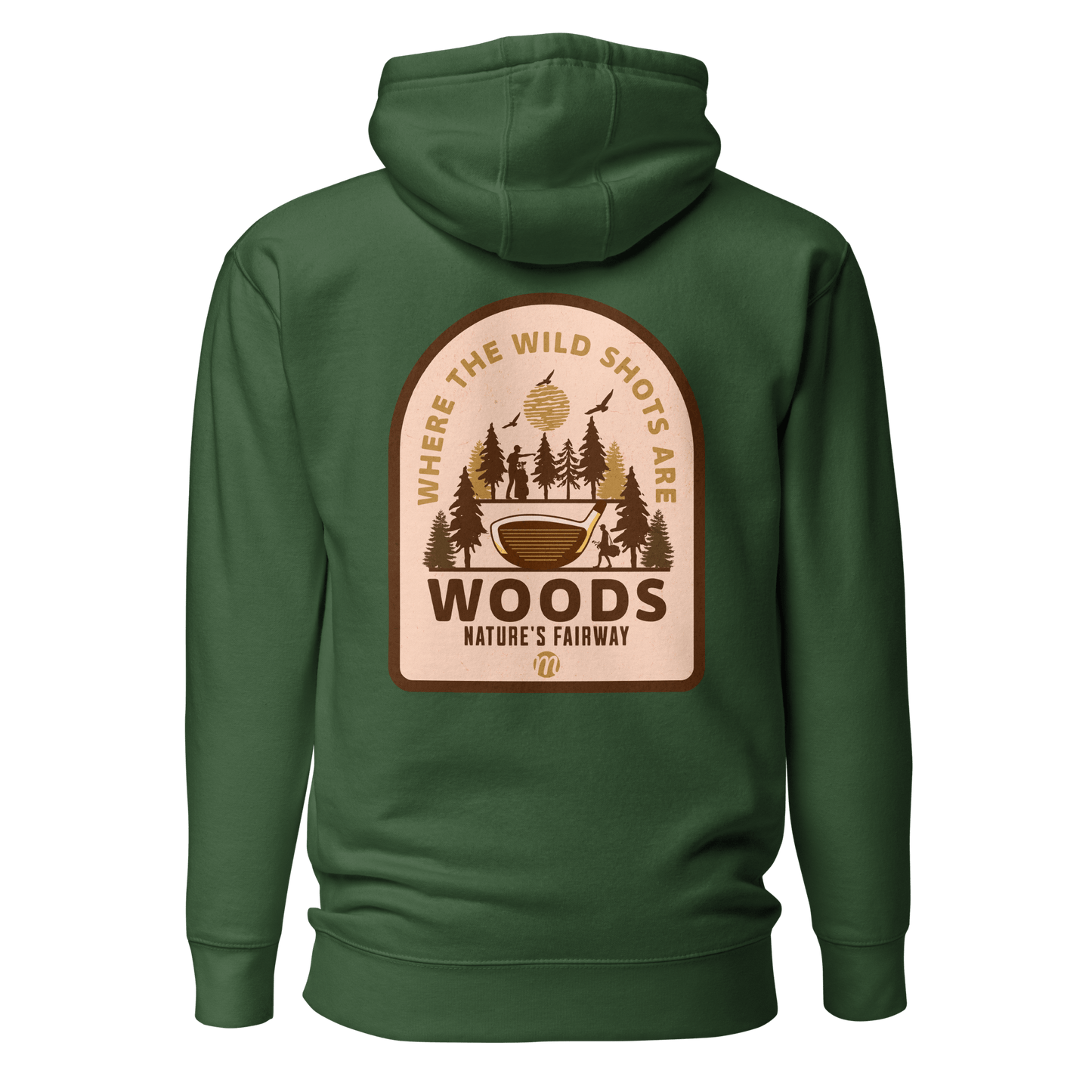 Woods Nature's Fairway - Hoodie - Mulli USA