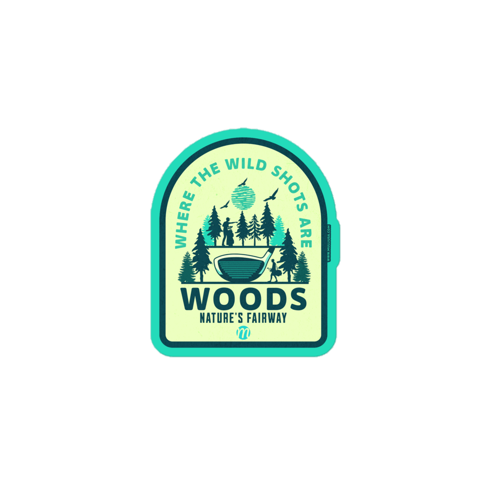 Woods Nature's Fairway - Sticker - Mulli USA